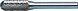 Κοπτικό καρβιδίου Sourcing PFERD HM RBF Z3 Plus 12x25mm