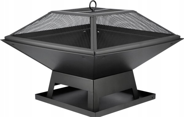 Sourcing LUND ΧΑΛΥΒΔΙΝΟ ΚΑΜΙΝΙ ΜΕ ΚΑΠΑΚΙ 45 x 45cm