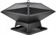 Sourcing LUND ΧΑΛΥΒΔΙΝΟ ΚΑΜΙΝΙ ΜΕ ΚΑΠΑΚΙ 45 x 45cm