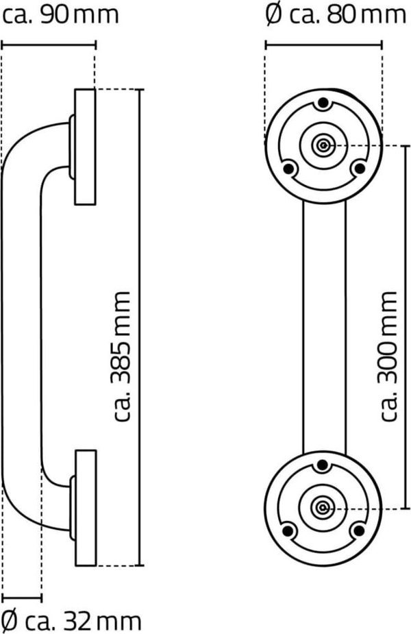 Sourcing GRAB BAR SAM S. BLACK MATT. ALUMINIUM