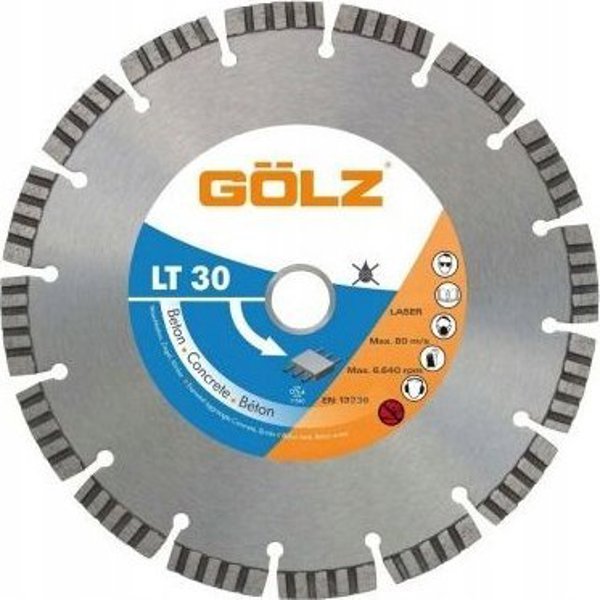 Δίσκος διαμαντιών Sourcing GOLZ LT30 O230 mm