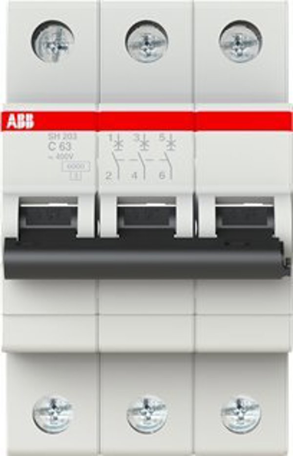 Sourcing ΜΙΝΙ ΔΙΑΚΟΠΤΗΣ ΚΥΚΛΩΜΑΤΟΣ SH203-C63A 3P 6KA