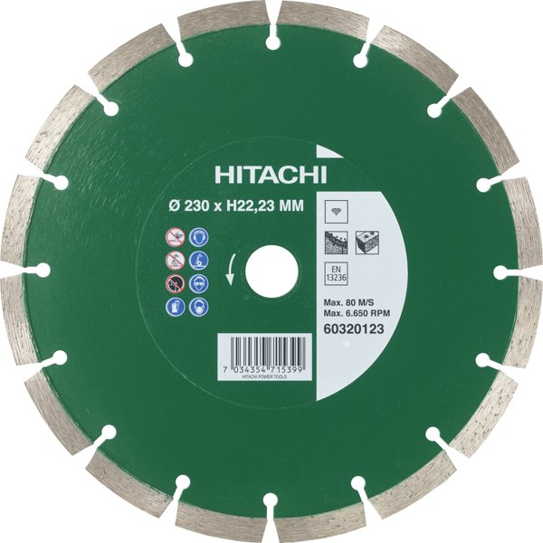 Sourcing Δίσκος διαμαντιών HiKOKI Standart O230x22,23mm
