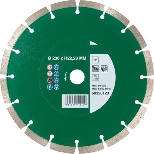 Sourcing Δίσκος διαμαντιών HiKOKI Standart O230x22,23mm