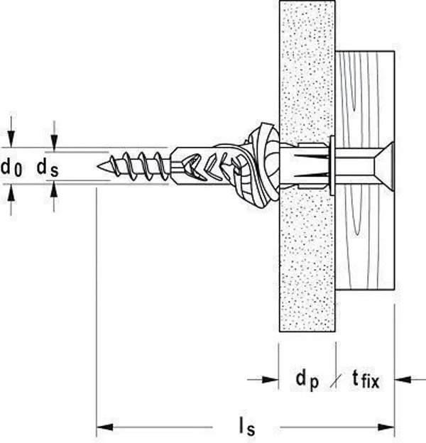 Καρφίτσα στρέψης Sourcing UX 14x75 mm, 20 τεμ.