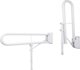 Sourcing GRAB BAR HD-05, FOLDING, 76 CM, WHITE