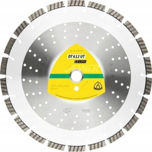 Δίσκος κοπής διαμαντιού Sourcing KLINGSPOR DT 612 UT Supra 350mm