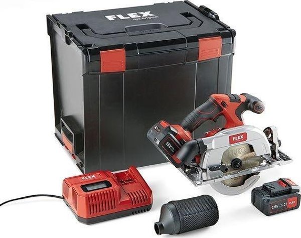 Sourcing Ασύρματο κυκλικό πριόνι για ξύλο FLEX CS 62 18.0 EC