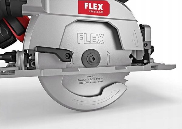 Sourcing Ασύρματο κυκλικό πριόνι για ξύλο FLEX CS 62 18.0 EC