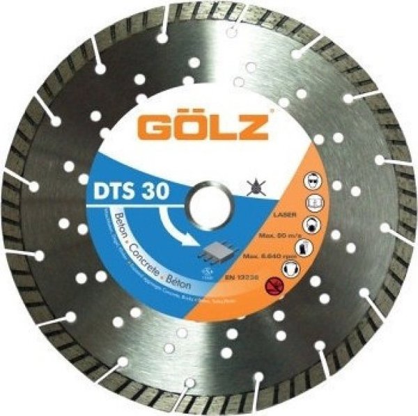 Sourcing Universal diamond disc GOLZ DTS30 230x22.2mm