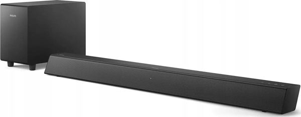 Philips Soundbar Philips TAB5305/12, 2.1 κανάλια, 70 W, 30 W, Ασύρματο, 40 W, Μαύρο 14254149 4895229118522