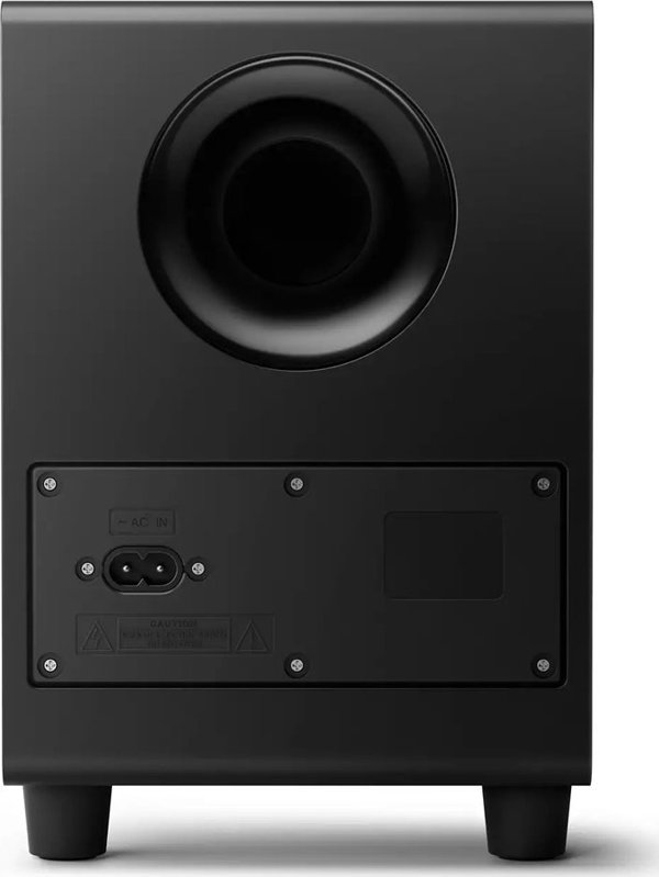 Philips Soundbar Philips TAB5305/12, 2.1 κανάλια, 70 W, 30 W, Ασύρματο, 40 W, Μαύρο 14254149 4895229118522