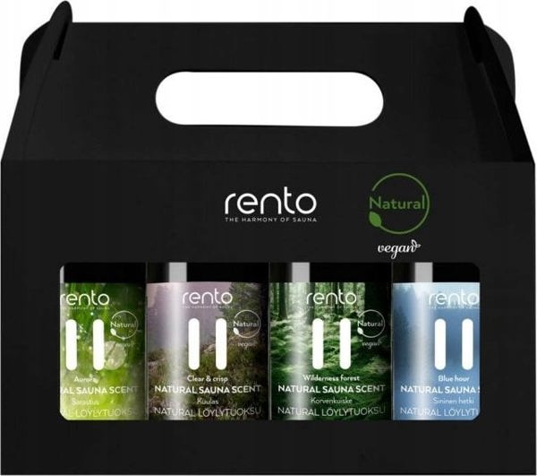 Sourcing Σετ αρωμάτων σάουνας RENTO, 4 × 100 ml