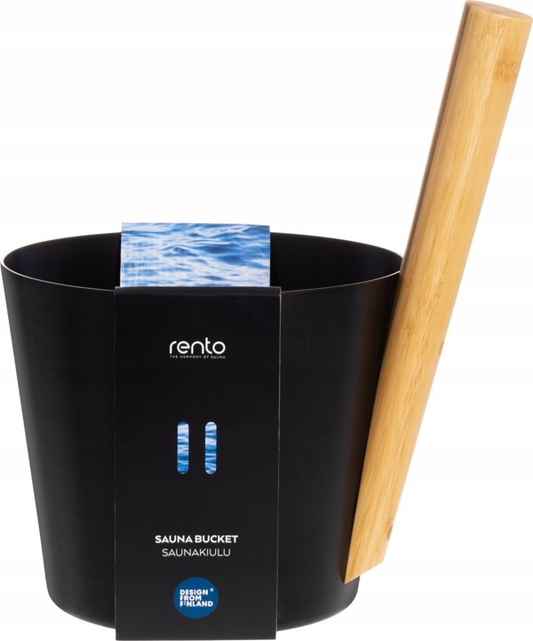 Sourcing RENTO SAUNA BUCKET ALUMIN BLACK