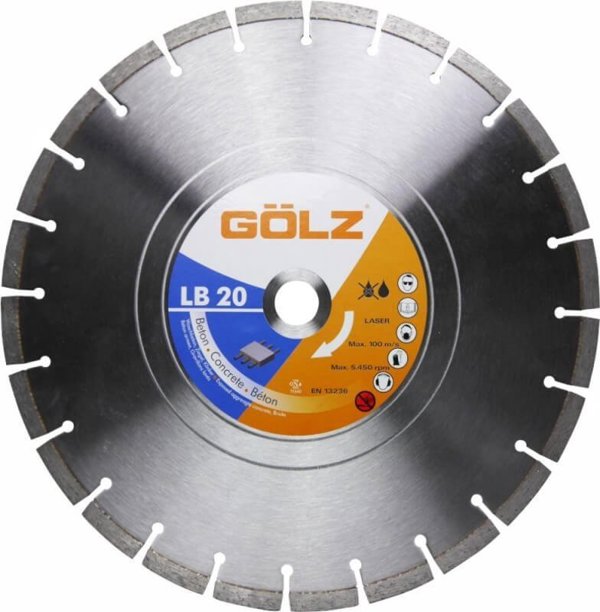 Sourcing Universal diamond disc GOLZ LB20 300x25,4mm