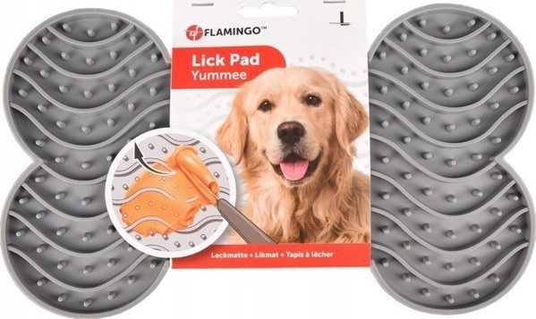 Σιλικόνη LICK PAD Σιλικόνη Κόκκαλο PETROL 29.8CM