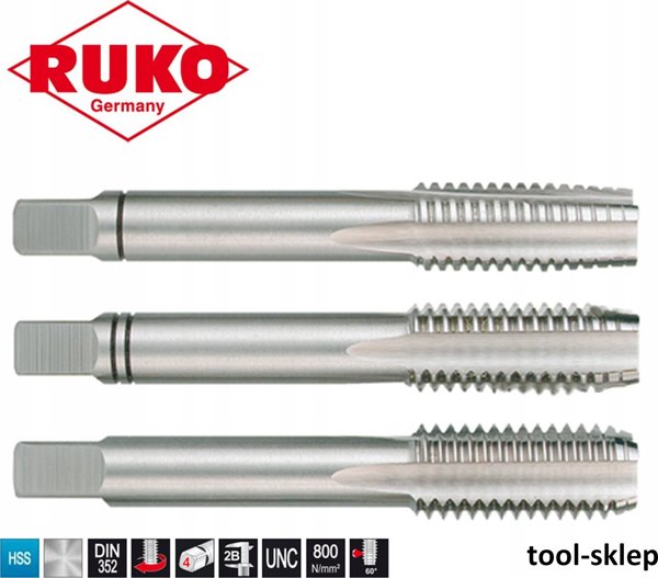 Sourcing Hand tap RUKO UNC 352 HSS 3/8&quot|