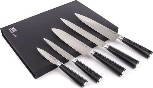 Σετ Μαχαιριών Sourcing G21 Damascus Premium 6002299 5 τεμ. + ξύστρα 13564558 8595627422028