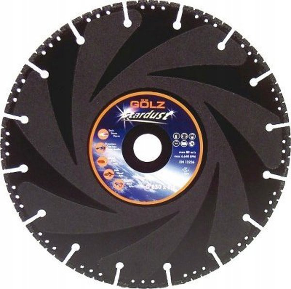 Sourcing Universal δίσκος διαμαντιών GOLZ Stardust O125x22,2mm