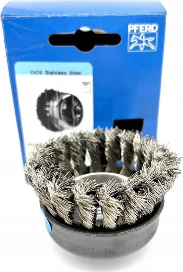 Μεταλλική βούρτσα-κύπελλο O65 PFERD TBG INOX 0.35