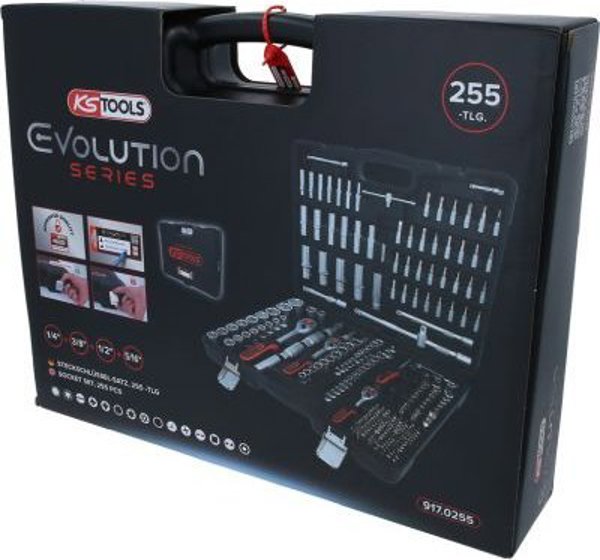 Sourcing 255-piece set of washers and heads KS TOOLS 917.0255