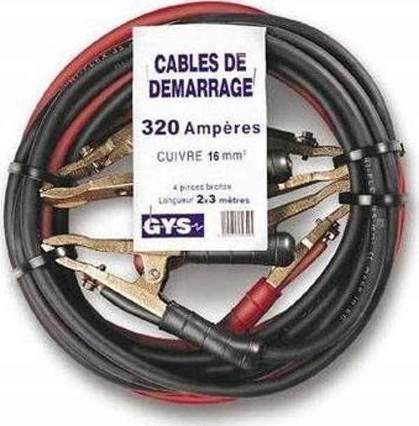 Καλώδια εκκίνησης Sourcing GYS 700A 2x4.5m 35mm2