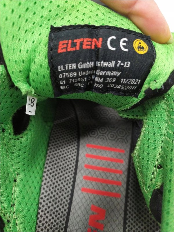 Σανδάλια Sourcing ELTEN Impulse Green Easy ESD S1P, μαύρο 41