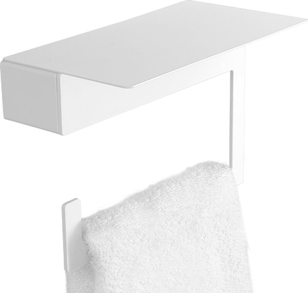Sourcing Towel holder with shelf Kapitan NEO 82 24 66, white matt