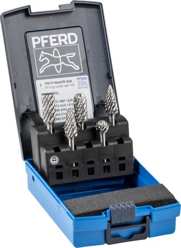 Sourcing HM cutter set PFERD 1812 STEEL