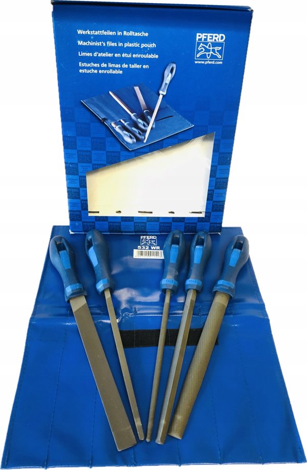 Sourcing File set (5 pcs.) H2 200mm PFERD 532 WRU