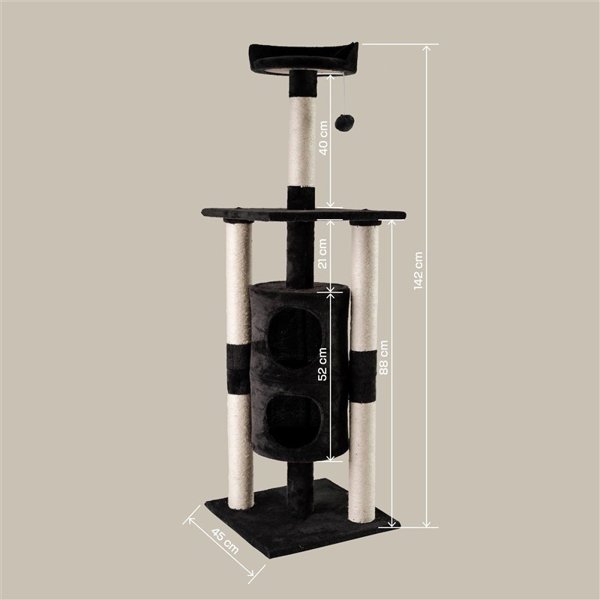 Sourcing CAT SCRATCHER HOPPY 45X45X142CM