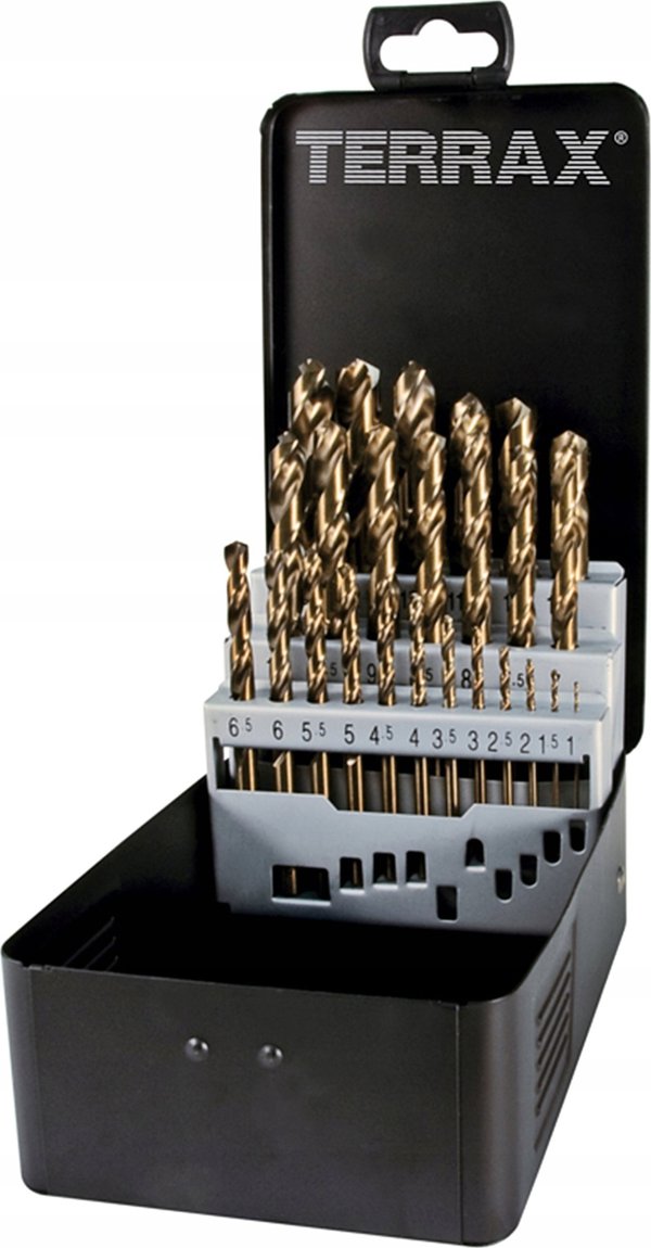 Sourcing 25-piece drill set RUKO Terrax HSS Co