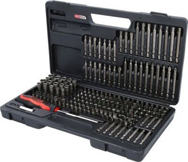 Sourcing 208 Piece Twist Bit Set KS TOOLS