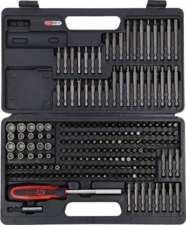 Sourcing 208 Piece Twist Bit Set KS TOOLS