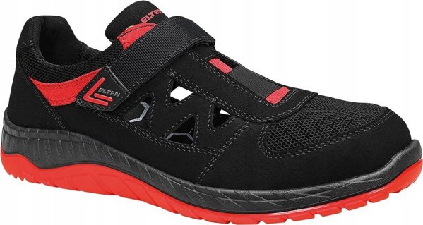 Sourcing Shoes ELTEN Lonny Red Easy ESD S1P, black/red 45