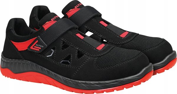 Sourcing Shoes ELTEN Lonny Red Easy ESD S1P, black/red 45