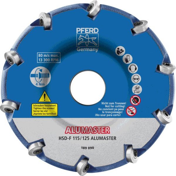 Sourcing Δίσκος λείανσης PFERD Alumaster HSD-F 115/125