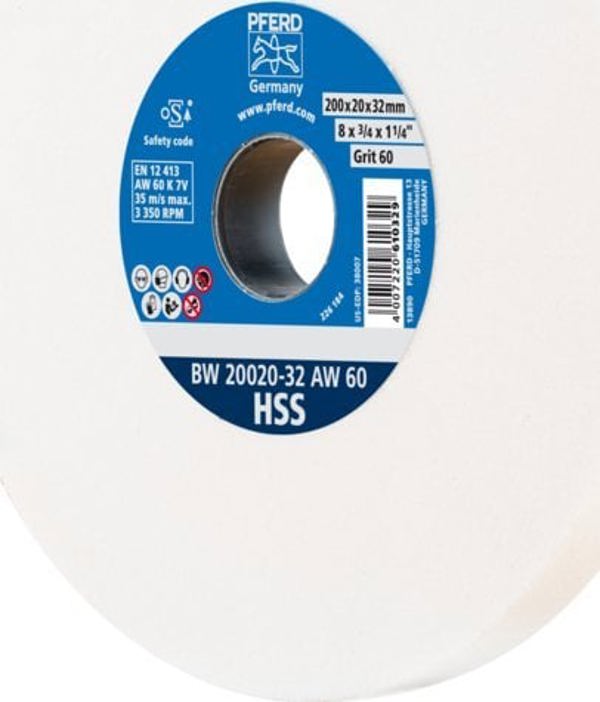 Sourcing HSS δίσκος ακονίσματος PFERD BW 20020-32 AW60