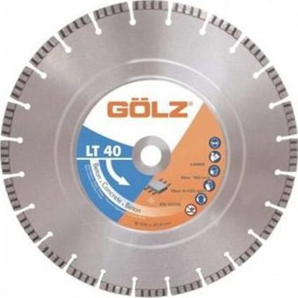 Δίσκος διαμαντιού για σκυρόδεμα GOLZ LT40 350x25,4mm