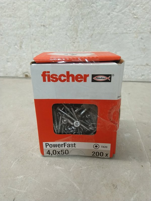 Κατσαβίδι Fischer Sourcing FPF-ST P 4.0x50 A2, 200 τεμ.