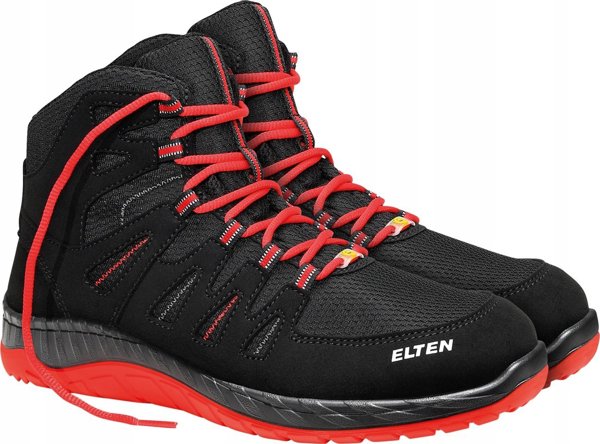 Sourcing Shoes ELTEN Lonny Red Easy ESD S1P, black/red 42