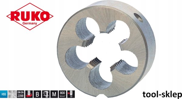 Κόφτης σπειρώματος Sourcing RUKO HSS M8x1.25