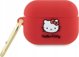 Sourcing Hello Kitty HKAP23DKHSF Airpods Pro 2 (2022/2023) θήκη φούξια/φούξια Σιλικόνη 3D Kitty Head