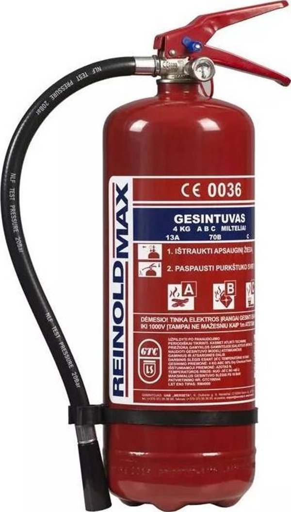 Πυροσβεστήρας Sourcing 4KG LT