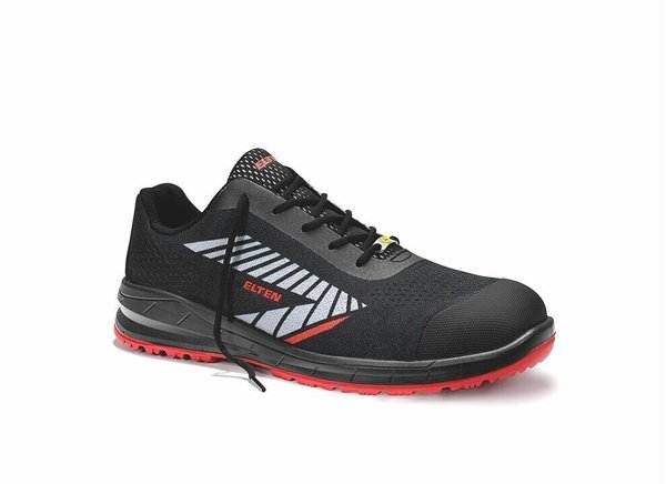 Sourcing Shoes ELTEN Larkin XXSports Black-Grey Low ESD S1P, black 42