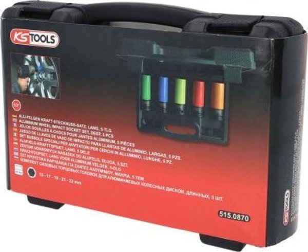 Sourcing 5 Piece Impact Head Set KS TOOLS 1/2&quot|