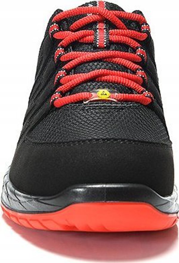 Sourcing Shoes ELTEN Maddox Black Red Low ESD S3 SRC, black/red 38