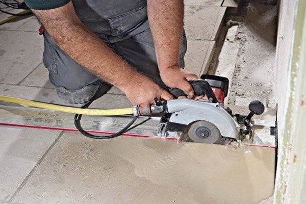 Πριόνι δίσκου Sourcing για πέτρα FLEX CS 60 WET