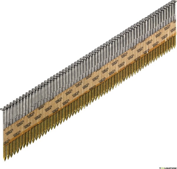 Λωρίδα καρφιών Sourcing Senco GE 2.87x75mm, Δακτύλιος, Για εσωτερικές εργασίες, 2000 τεμ.