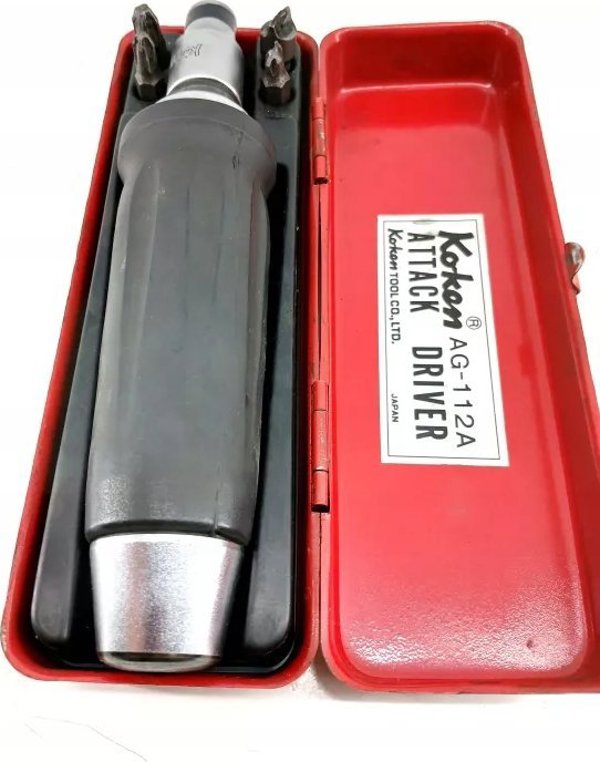 Sourcing Impact screwdriver with bits KOKEN 4112G